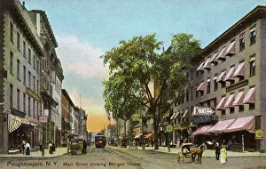 Tramlines Prints: Poughkeepsie, Dutchess County, New York State, USA