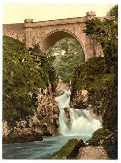 Poulaphuca Fall. County Wicklow, Ireland