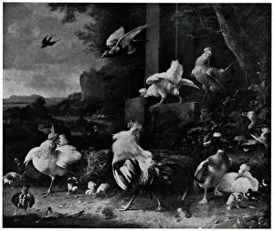 1690 Prints: The Poultry Yard