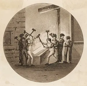 Pounding a White-Hot Iron Bar