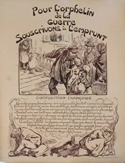 Guerre Prints: Pour l orphelin de la guerre souscrivons ? Emprunt Pour l orphelin de la guerre souscrivons ?&#xd82cEmprunt