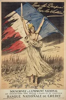 Pour le drapeau! Pour la victoire! Souscrivez e l emprunt na