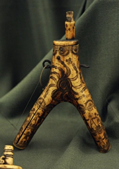 Images Dated 10th April 2012: Powder horn. Hungary