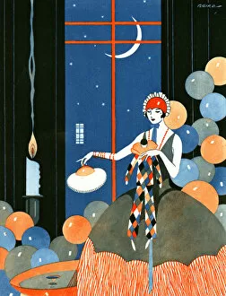 Powdering Pierrot by Baird - 1920s