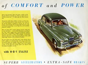 Images Dated 3rd July 2019: Power Plus Humber Hawk (Mk VIA) car brochure