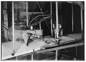 Powered 1903 machine in the shop