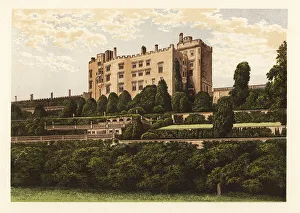 13th Century Prints: Powis Castle, Montgomeryshire, Wales