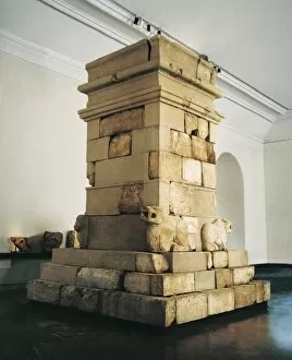 Arag Collection: Pozo Moro Monument. Iberian art. ; Iron Age