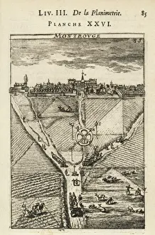 Surveyor Prints: Practical Geometry by Allain Manesson Mallet