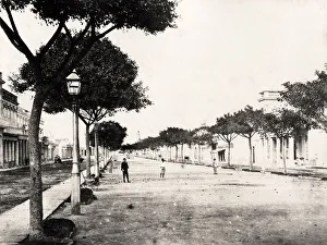 Morro Prints: Prada, looking towards the Morro, Havana Cuba