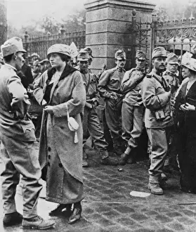 Prague 1914, soldiers called up