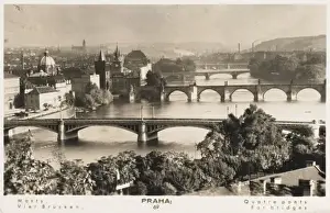 Vltava Prints: Prague, Czech Republic - River Vltava