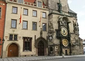 Images Dated 11th June 2012: The Prague Orloj, or Astronomical Clock Old Town Hall. Pragu