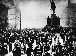 Wenceslas Prints: Prague strike 1918