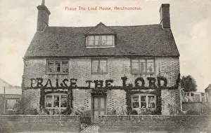 Dec15 Prints: Praise the Lord House - Hurstmonceux, East Sussex