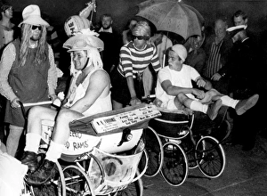 Images Dated 3rd April 2012: Pram Race contestants, Walton-on-the-Naze, Essex