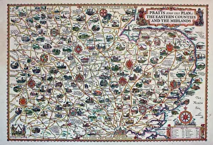Pratt's High Test Plan of the Eastern Counties and Midlands