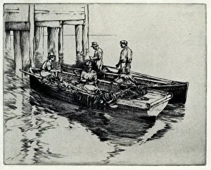 Warner Prints: Prawners, Sydney Harbour