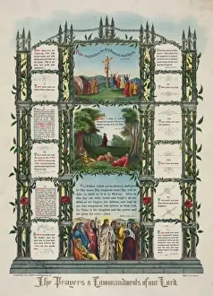 Prayers Prints: The Prayers & commandments of our Lord