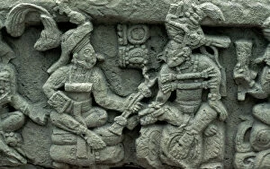 Pre-Columbian Art. Maya. Archaeological Site of Copa?n. Alta