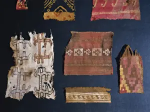 Weave Prints: Pre-Columbian art. Pre-Incan. Chimu culture (1100-1470). Coas