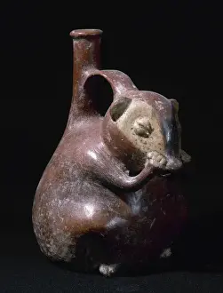 Pre-Columbian art. Pre-Incan. Tumaco-Tolita culture. Ceramic