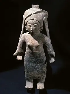Pre-Columbian art. Pre-Incan. Tumaco-Tolita culture. Ceramic