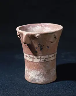 Pre Columbian Prints: Pre-Incan. Cashaloma Culture. 500-1532 d. C. Anthropomorphic
