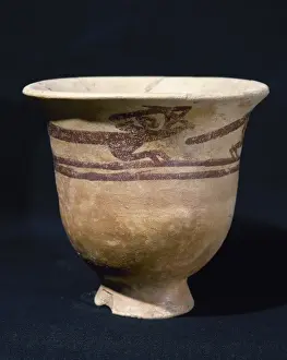 Pre-Incan. Negative Carchi culture. 850-1500 AD. Ceramic ves
