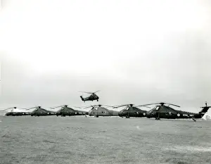 Pre-production and production Westland Wessex helicopter?