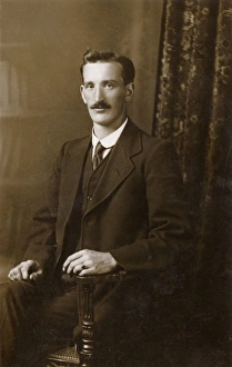 Images Dated 20th April 2017: Pre-WW1 young man