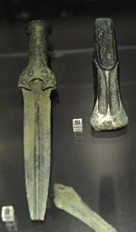 Images Dated 10th February 2013: Prehistoric. Bronze Age. Northern Europe. Dagger and sword