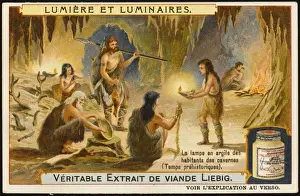 Caves Prints: Prehistoric Lamp