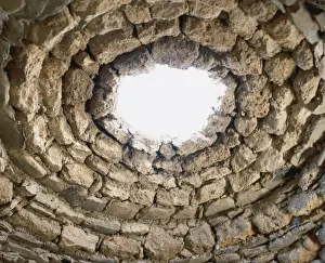 Prehistory. Copper Age. Circular tomb. Interior. Los Millare