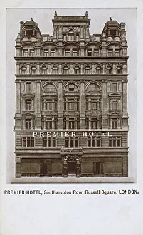 Russell Prints: Premier Hotel, Southampton Row, Russell Square, London
