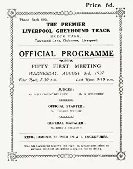 Fifty Collection: The Premier Liverpool Greyhound Track - Breck Park