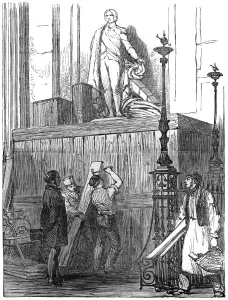 Hammering Prints: Preparations for the funeral of the Duke of Wellington, 1852