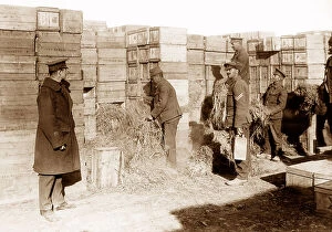 Preparing Collection: Preparing to evacuate Gallipoli during WW1