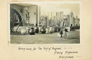 Prop Collection: Preparing to film The Thief of Bagdad, Hollywood, USA
