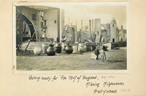 Prop Collection: Preparing to film The Thief of Bagdad, Hollywood, USA