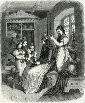 Preparing German Bride