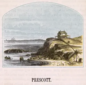 Hickling Prints: Prescott home Nahant