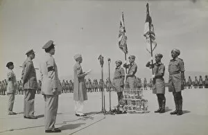 Images Dated 7th June 2016: Presentation of colours to the 2nd Bn, 15th Punjab Regiment