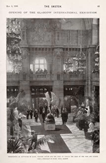 Presentation Collection: Presentation of the conveners to Princess Louise and the Duke of Fife in the hall of