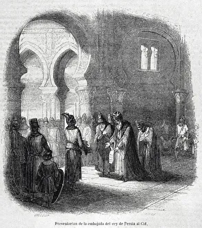 Interview Prints: Presentation of the embassy of the King of Persia