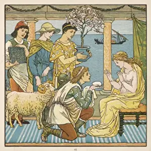 Four Presents Crane 1878