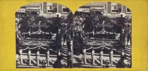 Catafalque Prints: President Abraham Lincolns catafalque, New York City, NY, A