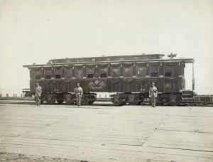 Rail Road Prints: President Abraham Lincolns railroad funeral car
