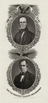 Clay Collection: For president, Henry Clay. For vice president, Theodore Frel