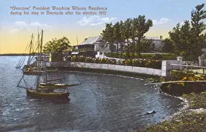 Unites Prints: President Woodrow Wilsons Residence, Bermuda